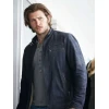 Clayton Danvers Bitten Blue Suede Jacket Clayton Danvers Bitten Blue Suede Jacket