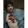Colin Morgan The Sandman S02 Blue Bomber Jacket
