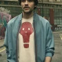 Colin Morgan The Sandman S02 Blue Bomber Jacket
