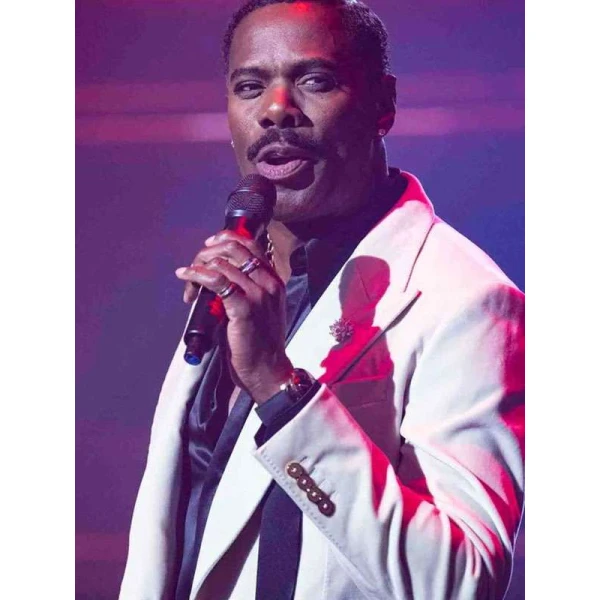 Colman Domingo The Running Man 2025 White Blazer Colman Domingo The Running Man 2025 White Blazer