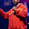 Adam Sandler Colonial Life Arena Red Hoodie Jacket 