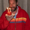 Adam Sandler Colonial Life Arena Red Hoodie Jacket 