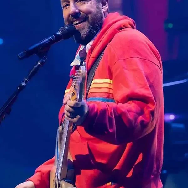 Adam Sandler Colonial Life Arena Red Hoodie Jacket Adam Sandler Colonial Life Arena Red Hoodie Jacket
