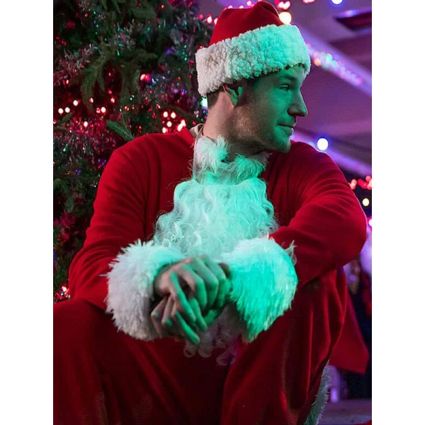 Connor Swindells Jingle Bell Heist Red Santa Coat