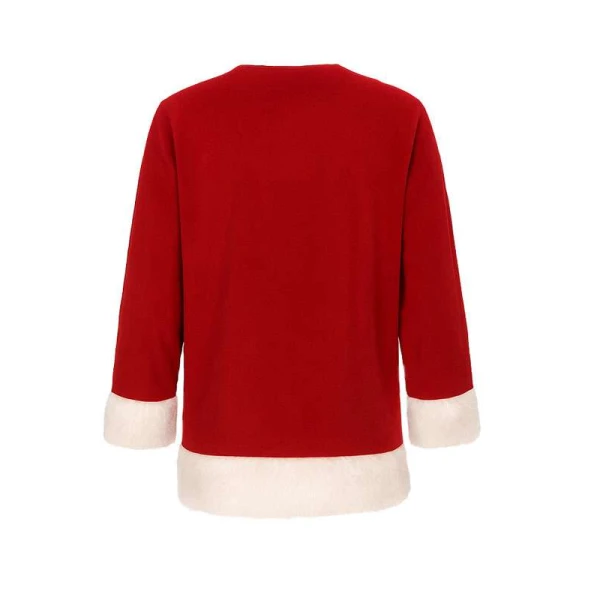 Connor Swindells Jingle Bell Heist Red Santa Coat