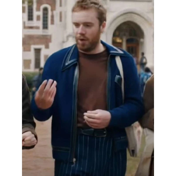 Cooper Hoffman Poetic License Blue Jacket