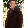 Corey Cott The Snow Must Go On Brown Peacoat
