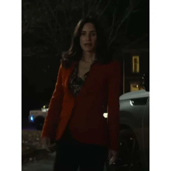 Courteney Cox Scream 7 Red Blazer