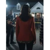 Courteney Cox Scream 7 Red Blazer