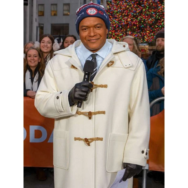 Craig Melvin The Today Show Team USA Toggle Coat