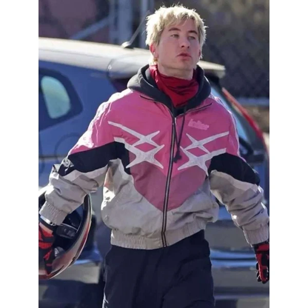 Crime 101 Barry Keoghan Bomber Jacket