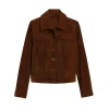 Criminal Minds S18 Emily Prentiss Brown Suede Jacket