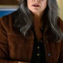 Criminal Minds S18 Emily Prentiss Brown Suede Jacket