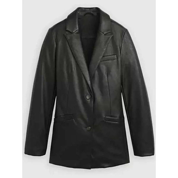 Cristina Castaño Nails S01 Leather Blazer