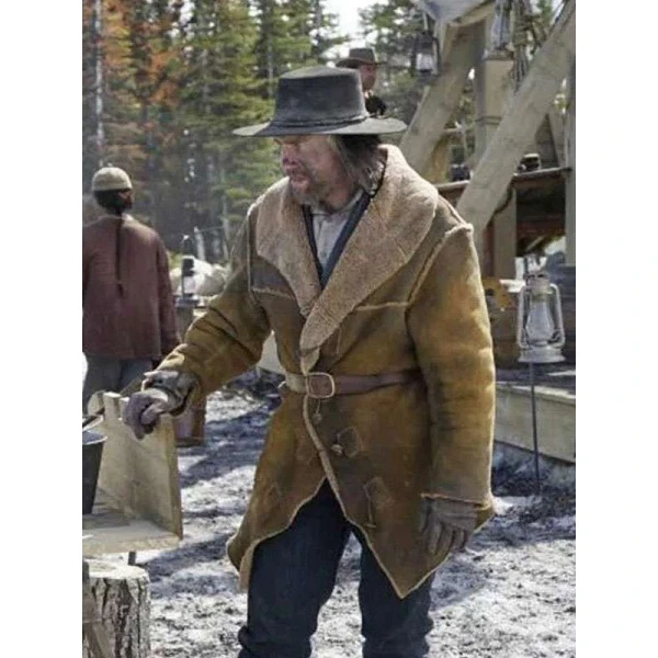 Cullen Bohannon Hell on Wheels Shearling Coat Cullen Bohannon Hell on Wheels Shearling Coat