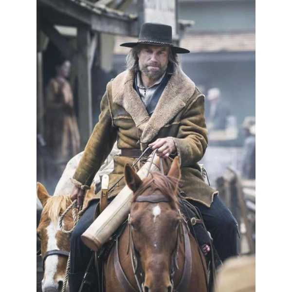 Cullen Bohannon Hell on Wheels Shearling Coat Cullen Bohannon Hell on Wheels Shearling Coat