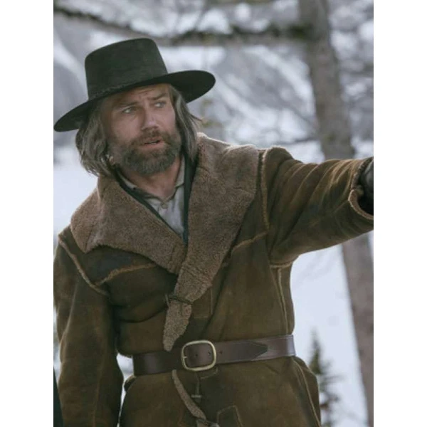 Cullen Bohannon Hell on Wheels Shearling Coat Cullen Bohannon Hell on Wheels Shearling Coat