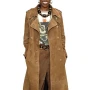 Cynthia Erivo The Today Show Brown Leather Coat