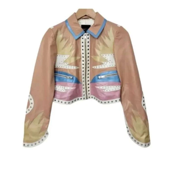 Daddy Issues Sarah Hadland Studded Leather Jacket