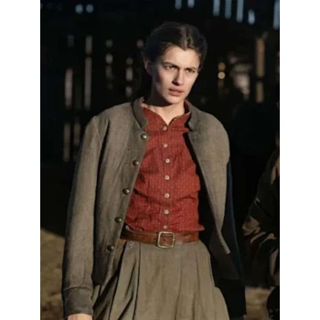 Dahlia Teller The Abandons Grey Jacket