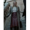 Dakota Fanning All Her Fault Leather Trench Coat