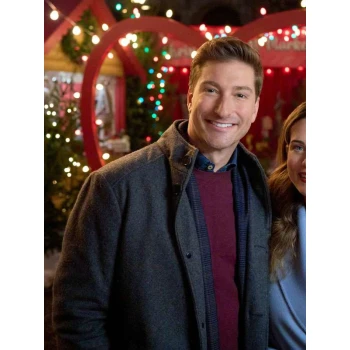 Daniel Lissing Single on the 25th Grey Wool Jacket