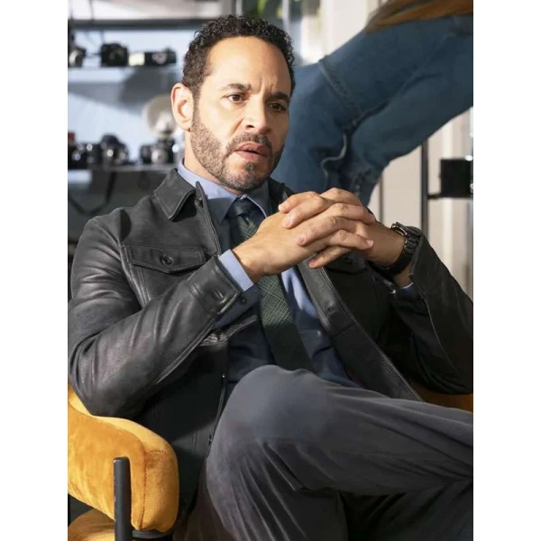Daniel Sunjata High Potential S02 Leather Jacket Daniel Sunjata High Potential S02 Leather Jacket