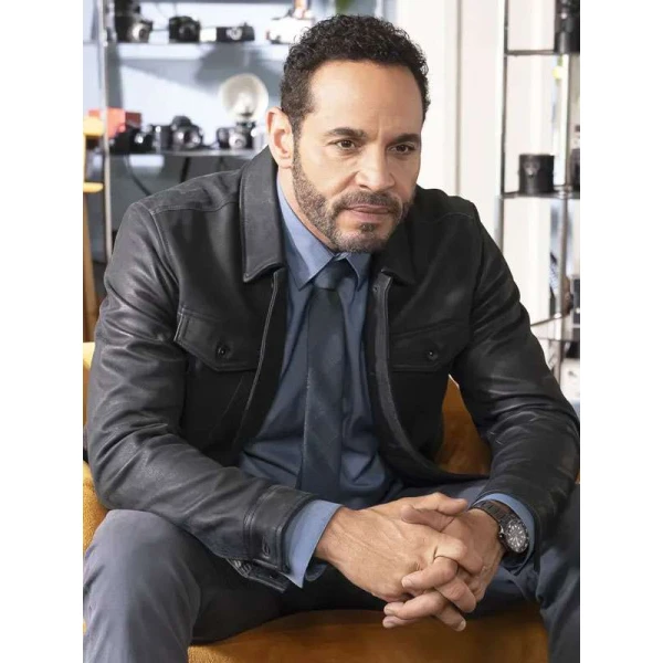 Daniel Sunjata High Potential S02 Leather Jacket Daniel Sunjata High Potential S02 Leather Jacket