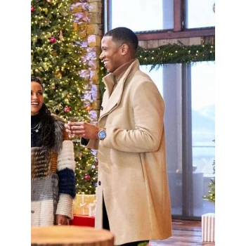 Danny Escalante 12 Dates of Christmas Wool Coat