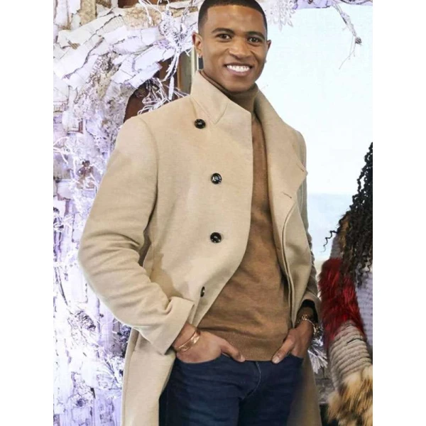 Danny Escalante 12 Dates of Christmas Wool Coat