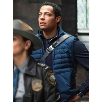 Daryl McCormack Wake Up Dead Man Puffer Vest