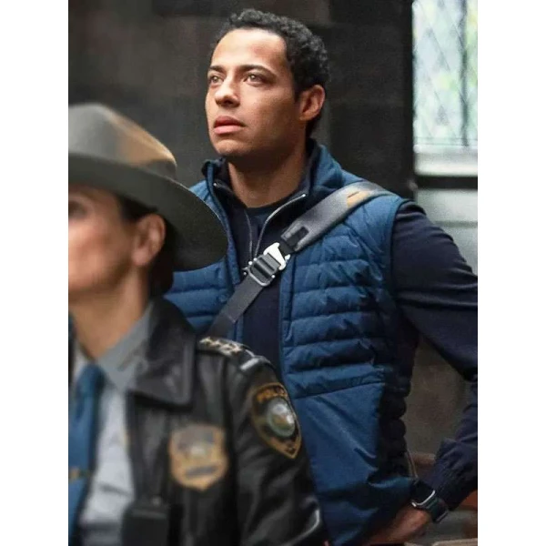 Daryl McCormack Wake Up Dead Man Puffer Vest