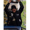 Dave Roberts Dodgers World Series Championship Parade Varsity Jacket
