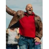 David Denman Peacemaker Brown Leather Jacket