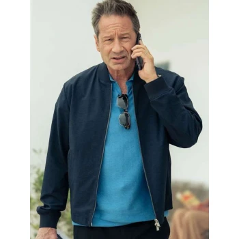 David Duchovny Malice Bomber Jacket