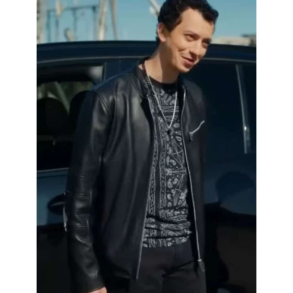 David Klein Hudson and Rex Black Leather Jacket