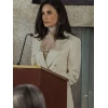 Demi Moore Landman S02 White Blazer