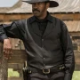 Denzel Washington The Magnificent Seven Black Vest