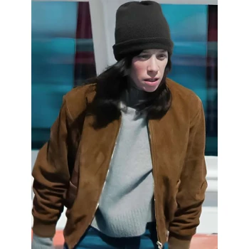 Dept. Q S01 Merritt Lingard Brown Bomber Jacket Dept. Q S01 Merritt Lingard Brown Bomber Jacket