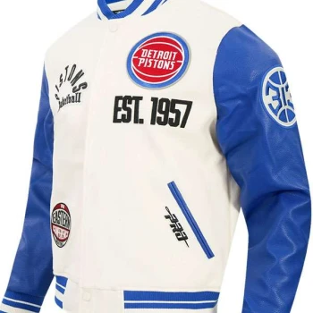 Detroit Pistons Varsity Jacket