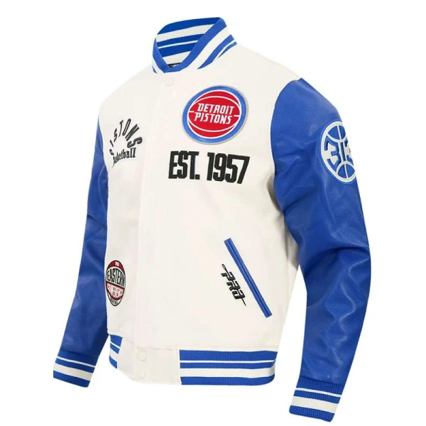 Detroit Pistons Varsity Jacket