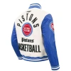 Detroit Pistons Varsity Jacket