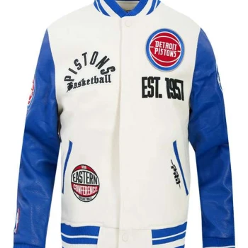 Detroit Pistons Varsity Jacket