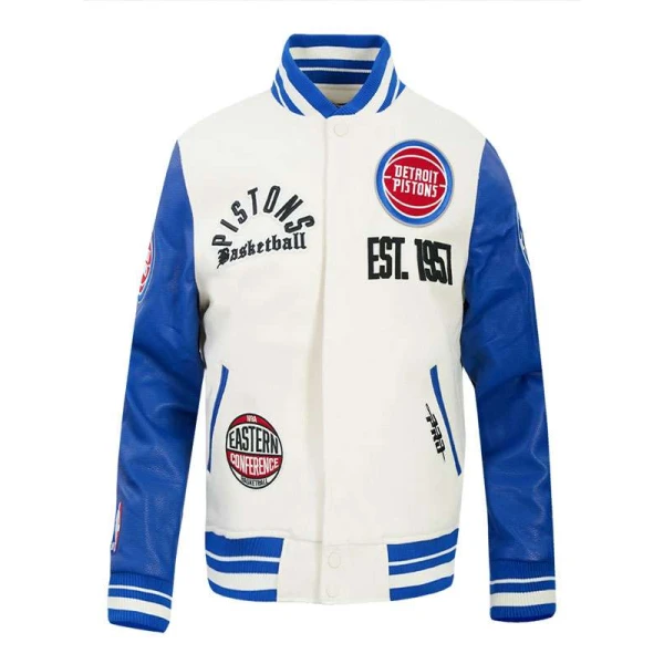 Detroit Pistons Varsity Jacket