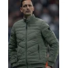 Dino Toppmoller UEFA Europa League Green Puffer Jacket