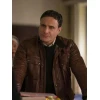 Dominic Fumusa Elsbeth S03 Brown Leather Jacket