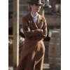 Dominique McElligott Hell on Wheels Brown Coat Dominique McElligott Hell on Wheels Brown Coat