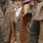 Dominique McElligott Hell on Wheels Brown Coat
