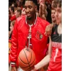 Donovan Mitchell Louisville Cardinals Red Satin Jacket