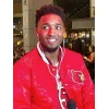Donovan Mitchell Louisville Cardinals Red Satin Jacket